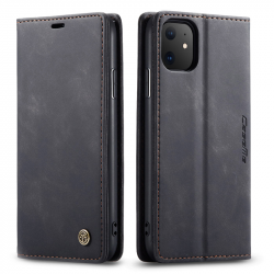 IssAcc leather case book for Apple iPhone 8 Plus dark gray, PN: 8878450561