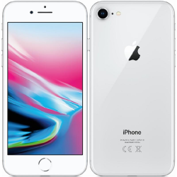Apple iPhone 8 256GB Silber, Klasse B, gebraucht, Garantie 12 Monate, MwSt. nicht abzugsfähig