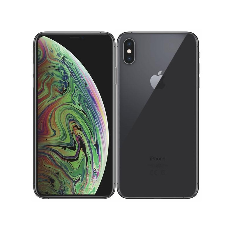 Apple iPhone XS MAX 64GB Grau, Klasse A-, gebraucht, Garantie 12 Monate, Mehrwertsteuer nicht ausweisbar