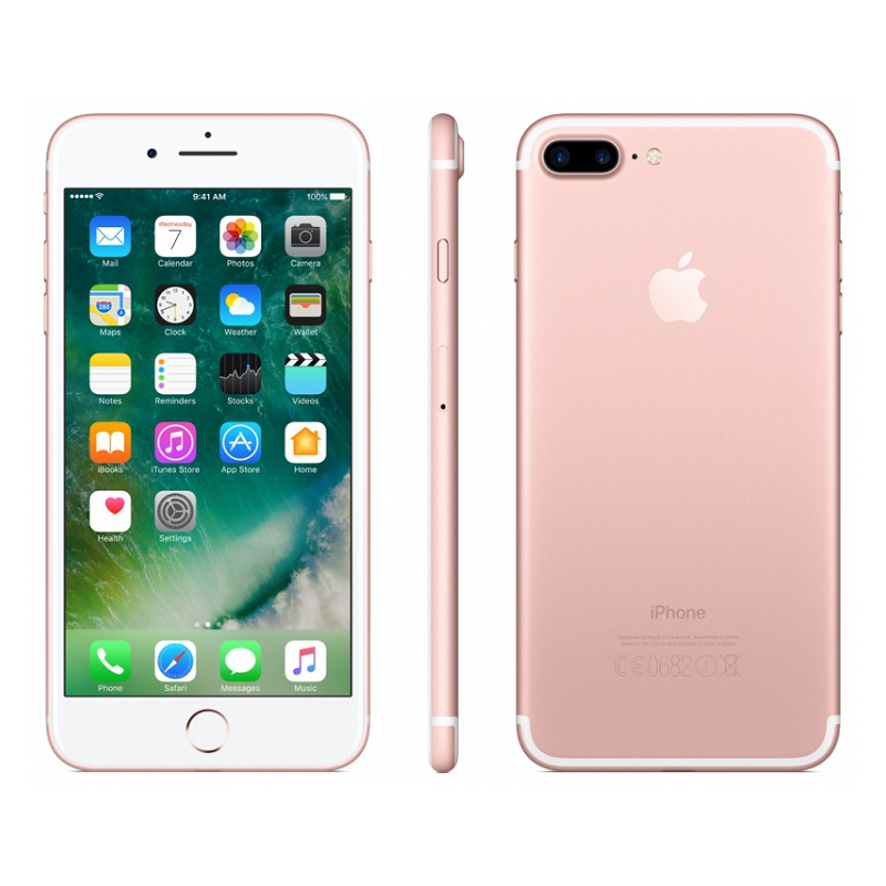 Apple iPhone 7 Plus 256GB Rose Gold, Class B, used, warranty 12