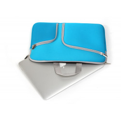 Hülle für MacBook, Notebook 13,3 "/ 14", Neopren, Blau
