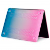 Kunststoffhülle für MacBook Air A1466 Pink-Blau