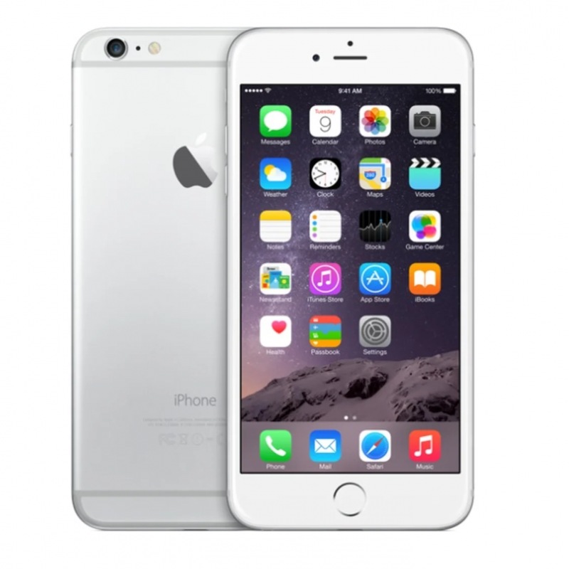 Apple iPhone 6 Plus 16GB Silver, class A-, used, warranty 12 months, VAT cannot be deducted