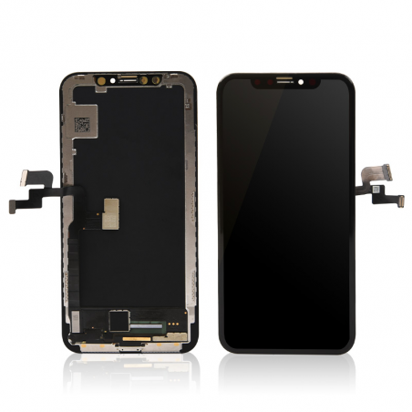 LCD für iPhone XS LCD-Display und Touch. Oberfläche, schwarz, AAA-Qualität