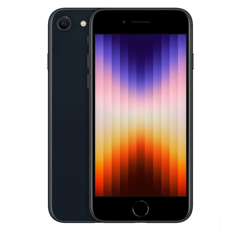 Apple iPhone SE 2022 64GB Midnight, neuwertig, gebraucht, 12 Monate Garantie, Mehrwertsteuer nicht ausweisbar