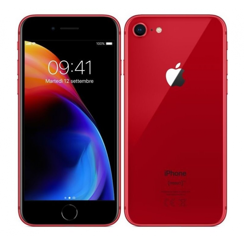 Apple iPhone 8 256GB Rot, Klasse B, gebraucht, 12 Monate Garantie, MwSt. nicht ausweisbar