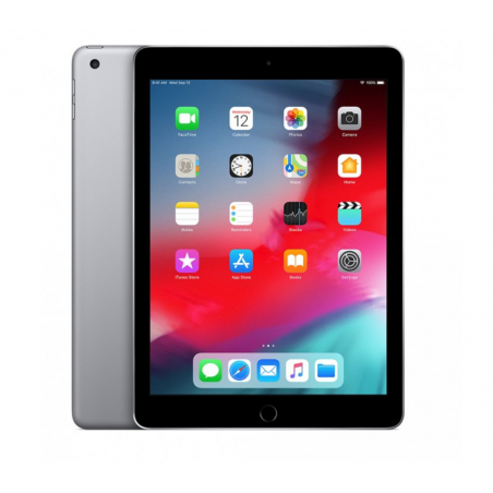 Apple iPad 6 WIFI 32GB Gray class A-, warranty 12 months