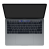 MacBook Pro 13,3" Retina i5 2,3 GHz, 16 GB, 250 GB SSD, 2018, Silber, generalüberholt, Klasse A-, 12 Monate Garantie.