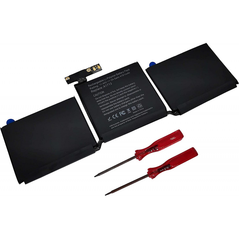 Akku für Apple MacBook Pro Retina 13" A1708 (2016,2017), Akkutyp A1713, Qualität A+