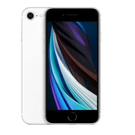 Apple iPhone SE 2020 128GB White, class B, used, warranty 12 months