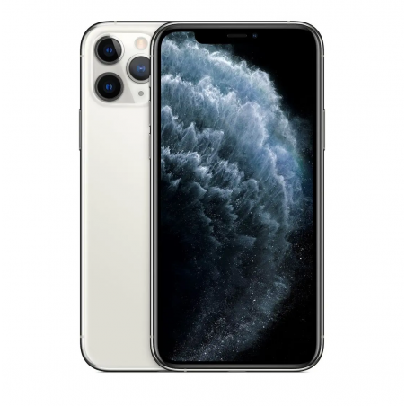 Apple iPhone 11 Pro 256 GB Silber, Klasse B, gebraucht, 12 Monate Garantie, Mehrwertsteuer nicht abzugsfähig