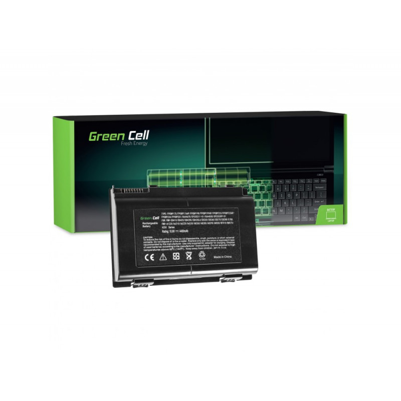Green Cell Akku für Fujitsu-Siemens LifeBook E8410 E8420 E780 N7010 AH550 NH570 / 11.1V