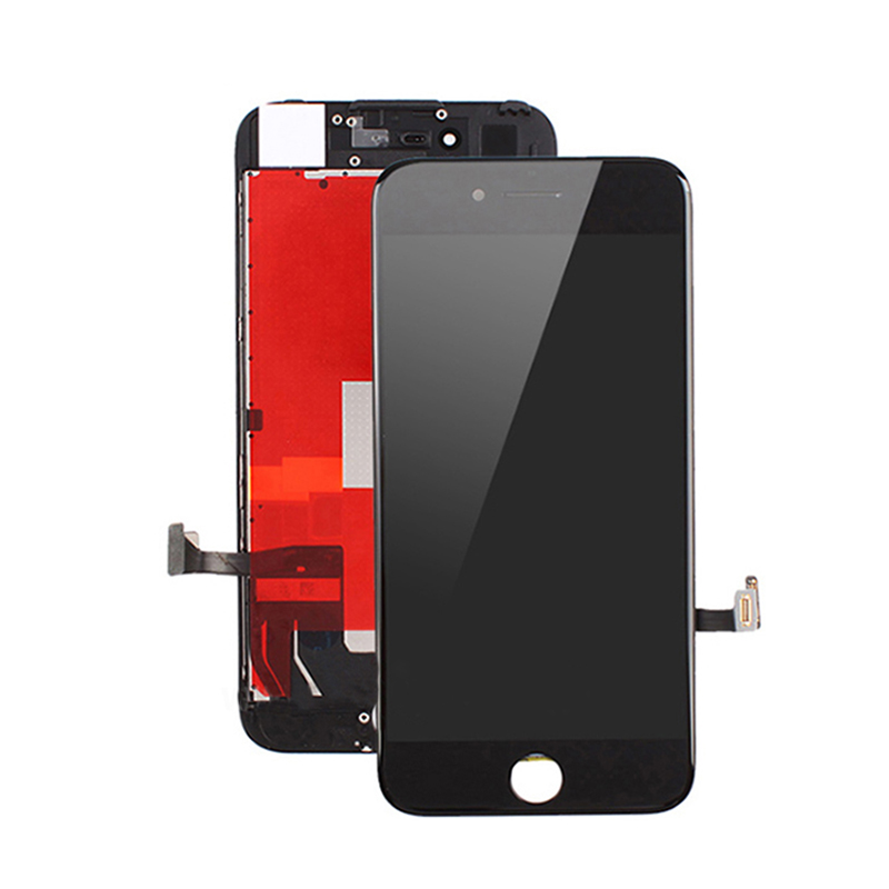 LCD für iPhone 8 LCD-Display und Touch. Oberfläche schwarz, AAA-Qualität