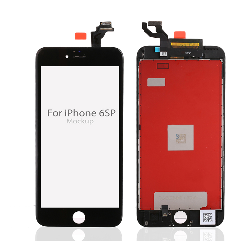 LCD für iPhone 6S Plus LCD-Display und Touch. Oberfläche, schwarz, AAA-Qualität