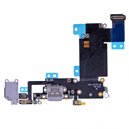 IPhone 6s Plus - Ladestation flex - Ladeanschluss, Mikrofon, Audiobuchse grau