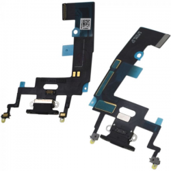 IPhone XR - Dock Charge Flex schwarz - Ladeanschluss mit Flexkabel schwarz