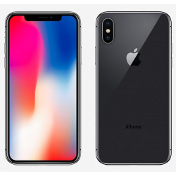 Apple iPhone X 64GB Grau, Klasse B, gebraucht, Garantie 12 Monate.