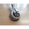 USB-C cable 1m braided white