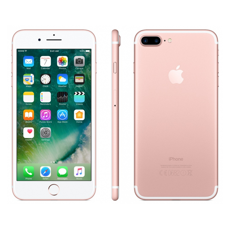 Apple iPhone 7 Plus 32GB Rose Gold, Klasse A-, gebraucht, Garantie 12 Monate, MwSt. nicht ausweisbar