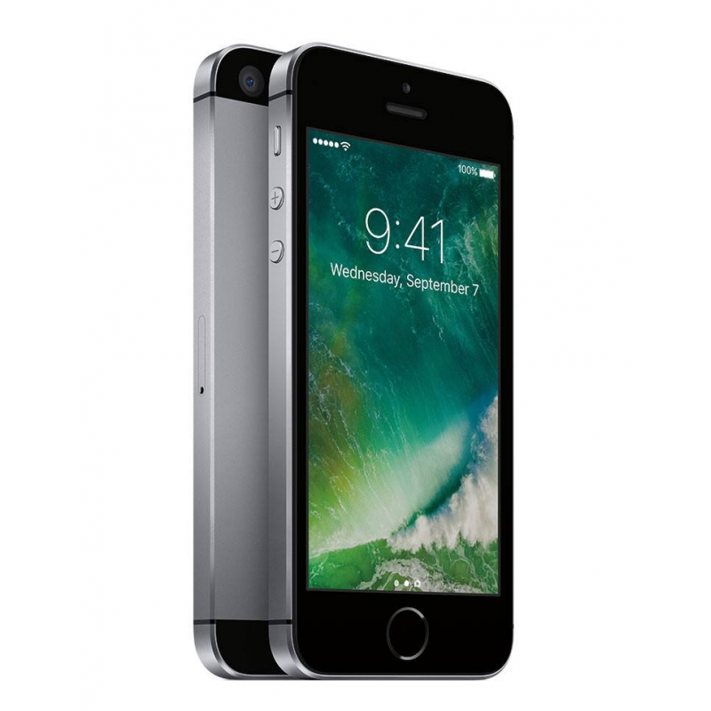 Apple iPhone SE 32GB Grau, Klasse B, gebraucht, Garantie 12 Monate, MwSt. nicht abzugsfähig