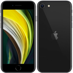 Apple iPhone SE 2020 64GB Schwarz, Klasse A, gebraucht, Garantie 12 Monate, MwSt. nicht abzugsfähig