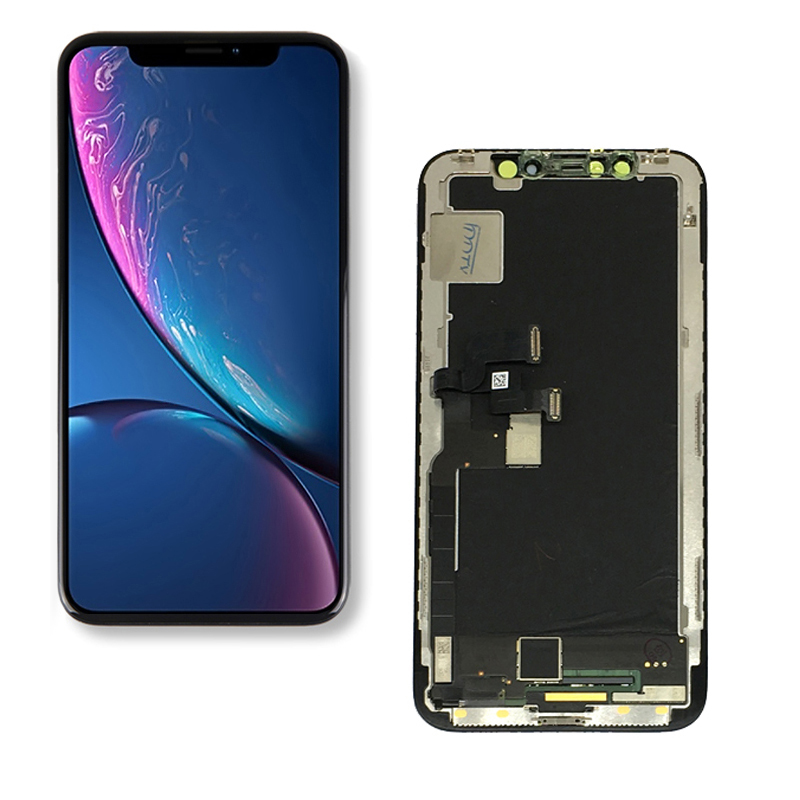 LCD for iPhone X LCD display and touch. surface, black, quality AAA+