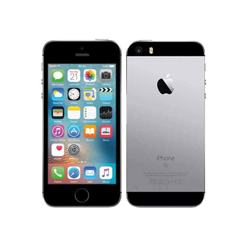 Apple iPhone SE 32GB Gray, class A, used, warranty 12 months
