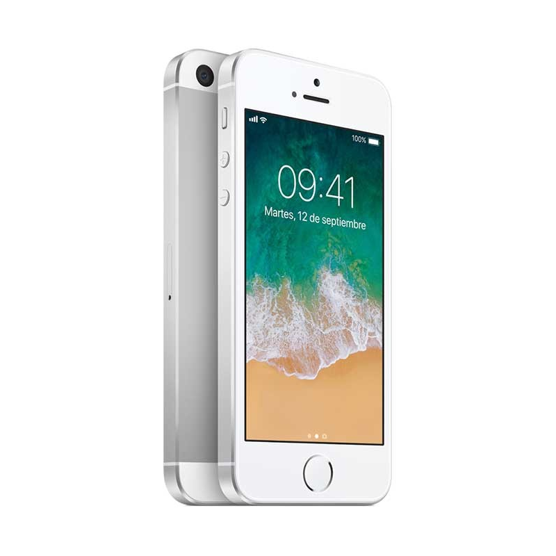 Apple iPhone SE 32GB Silver, class A-, used, warranty 12 months
