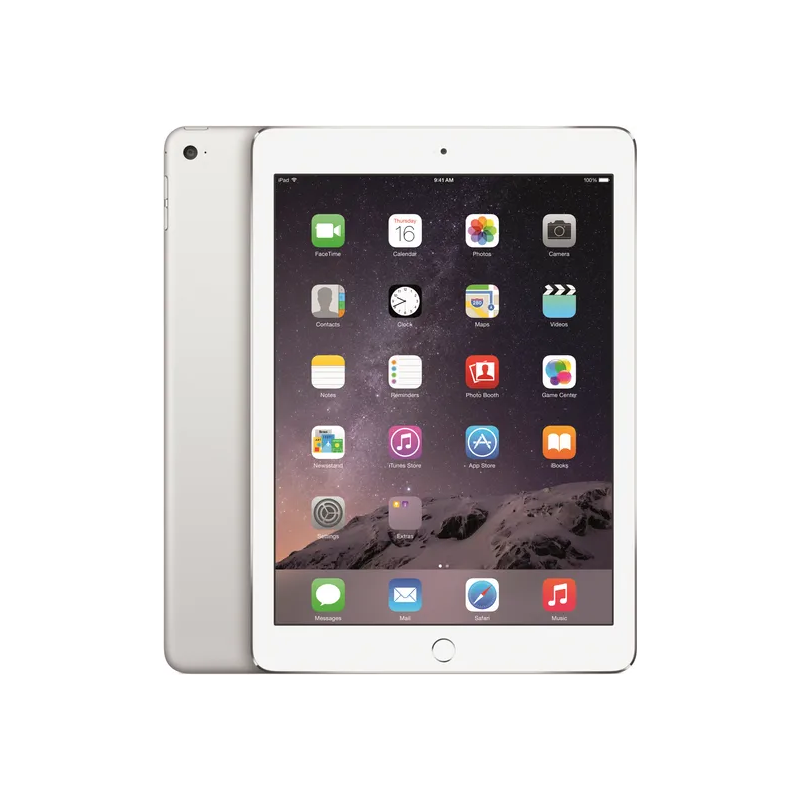 Apple iPad AIR 2 Cellular 64GB Silber, Klasse A gebraucht, 12 Monate Garantie, MwSt. nicht abzugsfähig
