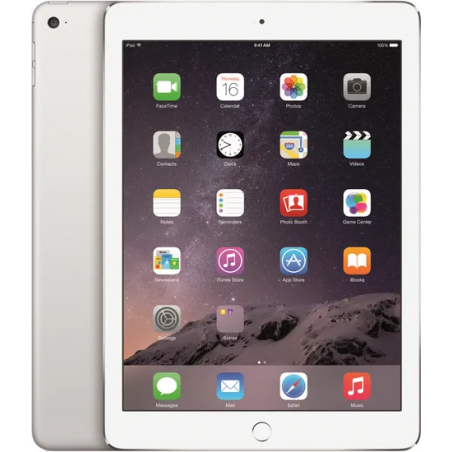 Apple iPad AIR 2 Cellular 64GB Silber, Klasse A gebraucht, 12 Monate Garantie, MwSt. nicht abzugsfähig