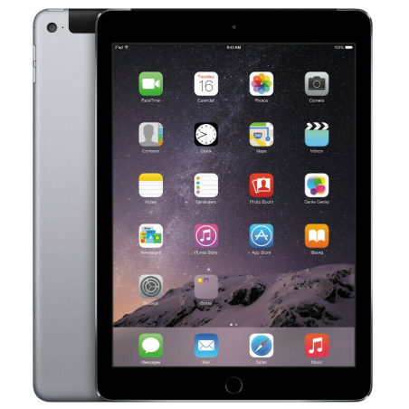 Apple iPad AIR 2 Cellular 128GB Grau, Klasse A- gebraucht, Garantie 12 Monate, MwSt. nicht abzugsfähig