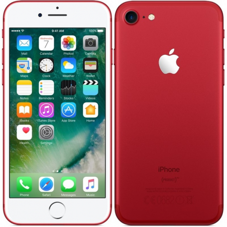 Apple iPhone 7 128GB Rot, Klasse A-, gebraucht, Garantie 12 Monate, MwSt. nicht abzugsfähig