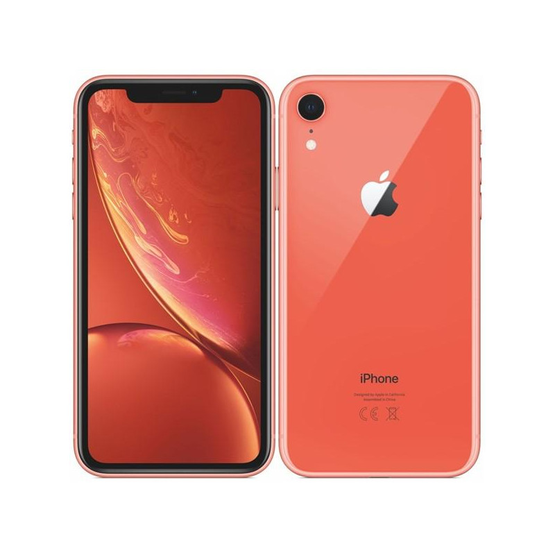 Apple iPhone XR 128GB Coral Red, Klasse A-, gebraucht, Garantie 12 Monate, MwSt. nicht abzugsfähig